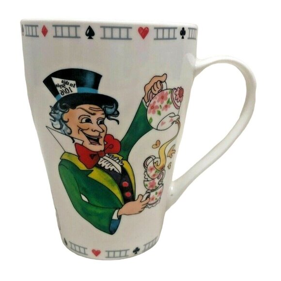 The Mad Hatter Coffee Mug Alice In Wonderland Paul Cardew Design England - Picture 2 of 8